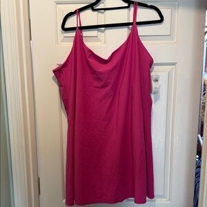 Abercrombie & Fitch Exercise Dress Hot Pink NWT XXLT